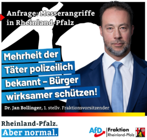 Dr. Jan Bollinger zu Messerangriffen