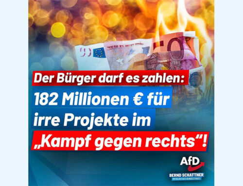 182 Millionen für irre Projekte