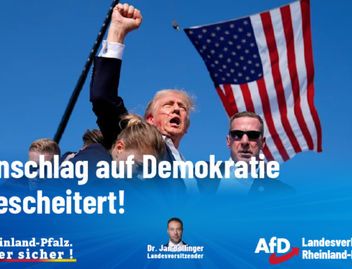 Anschlag auf Demokratie ist gescheitert!