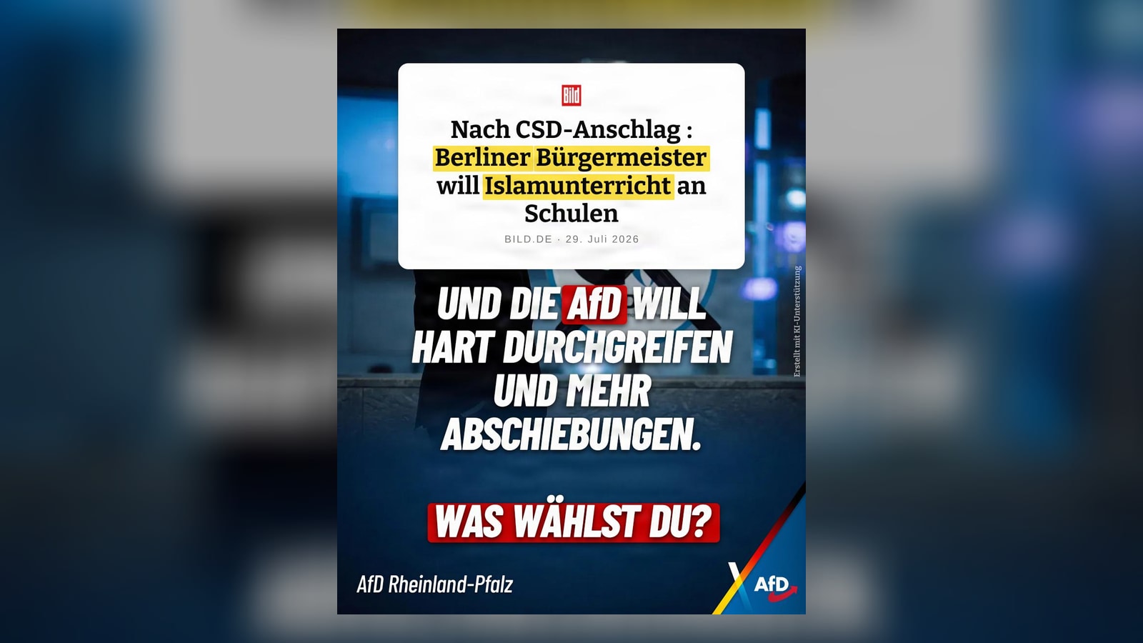 Die CDU will sich offenbar unterwerfen. Wir nicht!