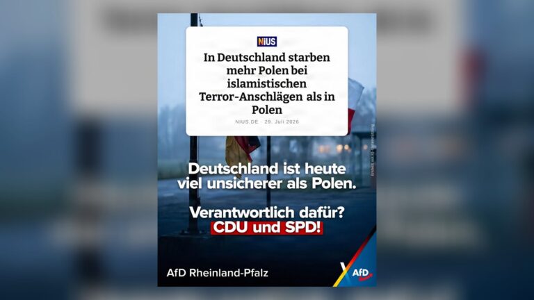 Mehr Polen in Deutschland Opfer von Islamisten als in Polen
