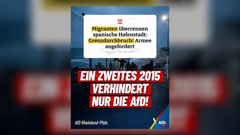 Ausnahmezustand in Ceuta!