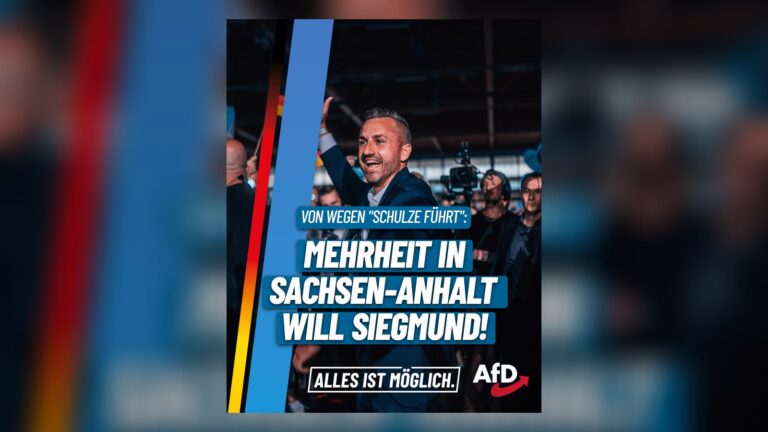 Siegmund wäre auch bei Direktwahl vor Schulze!