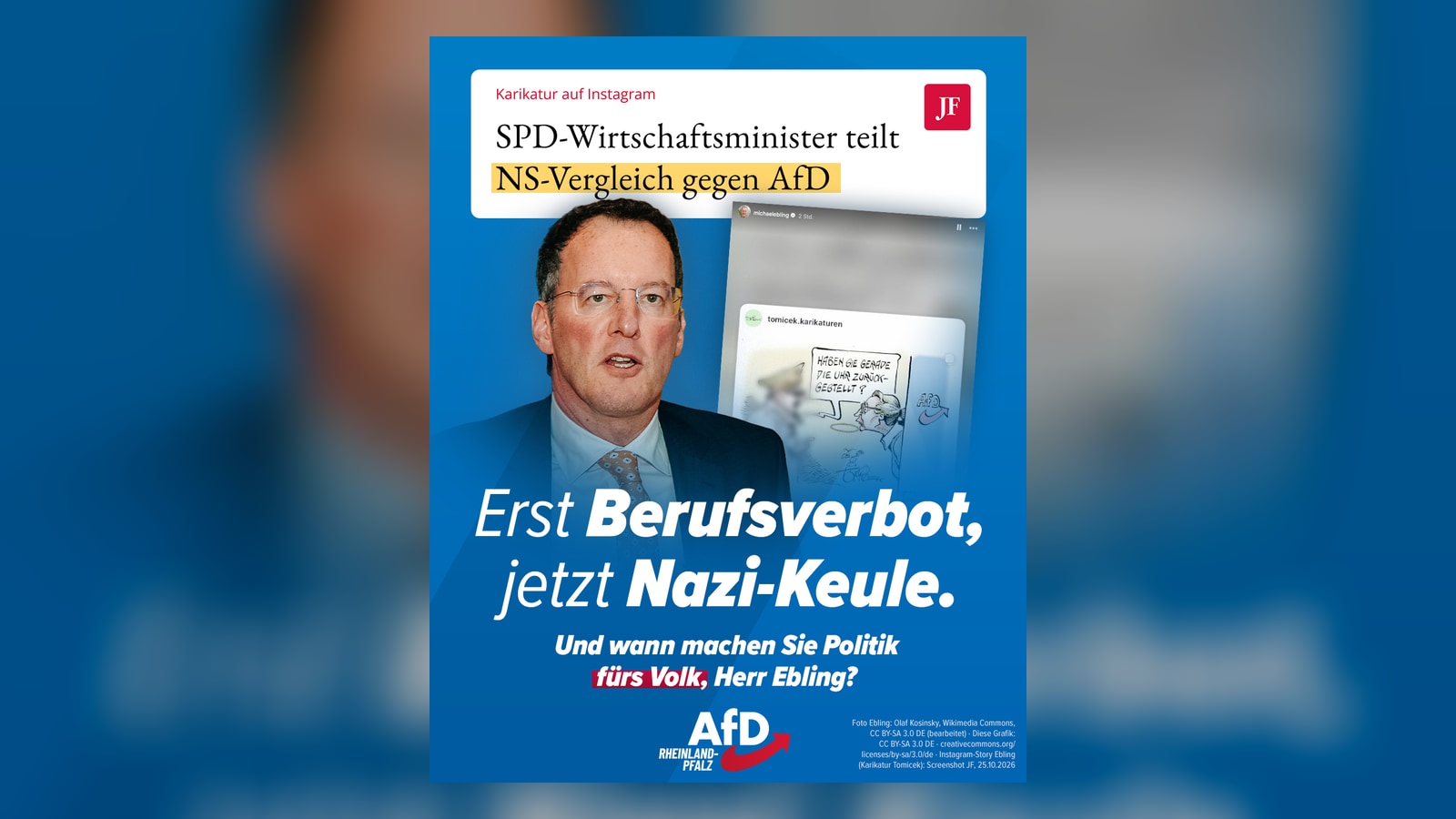 Unwürdiger NS-Vergleich von Michael Ebling!