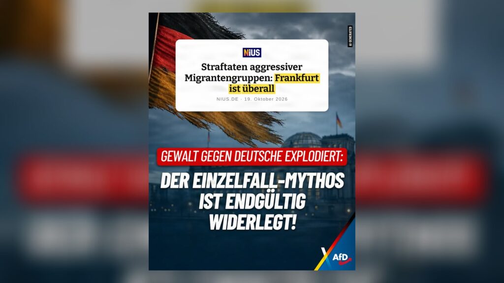 Gewaltexplosion: Täglich werden 50 Deutsche Opfer von Migrantengewalt